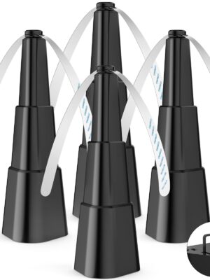 Phonery BuzzBlocker ® Fly Fans for Tables 4 Pack